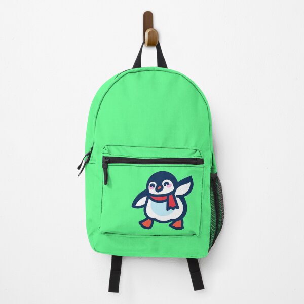 Item preview, Poulpa's friends - hello penguin - spring green designed and sold by TokiPY.