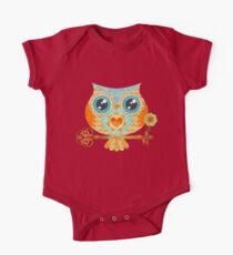 Owl's Summer Love Letters One Piece - Short Sleeve