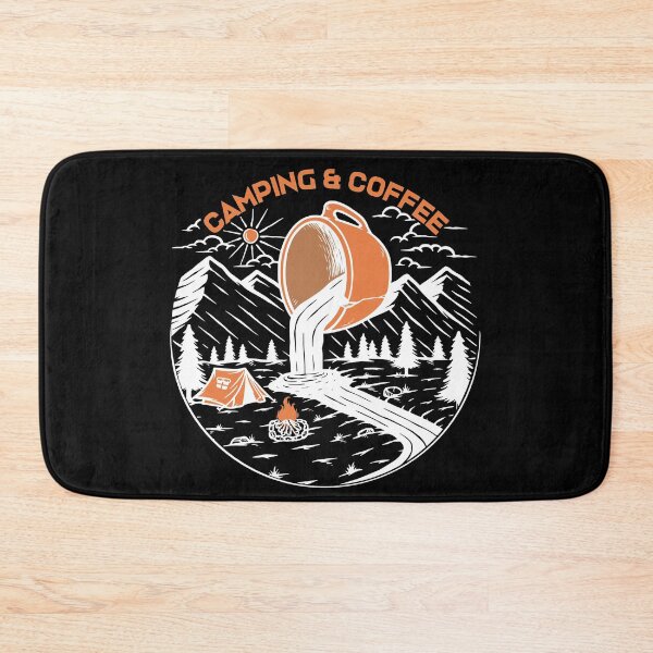 Item preview, Camping & Coffee Camper RV Van Life Outdoor Vintage Boondocking Vanlife Freedom Design designed and sold by trendyzcom.