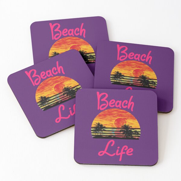 Item preview, Beach Life Summer Ocean Sand Sun designed and sold by Lartheviking.
