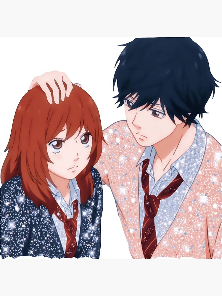 Ao Haru Ride Blue Spring Ride Romantic Art Board Print for Sale by  NormaBrown1