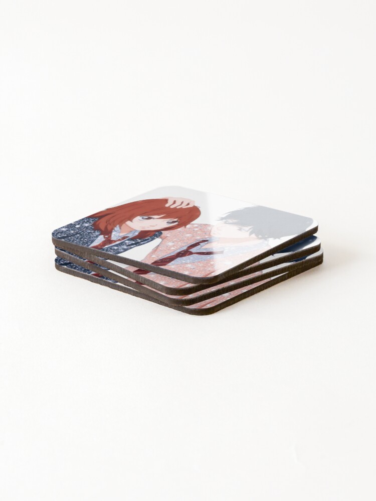 Thumbnail 4 of 5, Coasters (Set of 4), Ao Haru Ride Blue Spring Ride designed and sold by NormaBrown1.