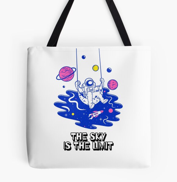 Sky's The Limit Large Tote