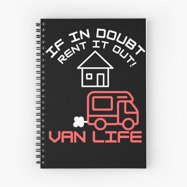 Item preview, If in doubt rent it out - Van life - Red Camper van! designed and sold by SimplePlain.