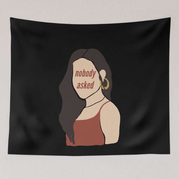 Item preview, NOBODY ASKED, gaslight gatekeep girlboss	 designed and sold by Happy  Soul Store.