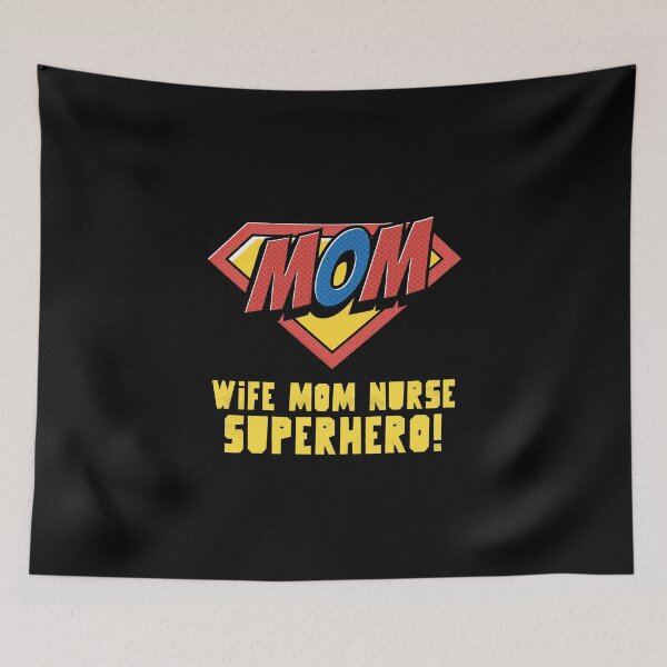 Item preview, Wife Mom Nurse - Superhero! designed and sold by greenchimp.