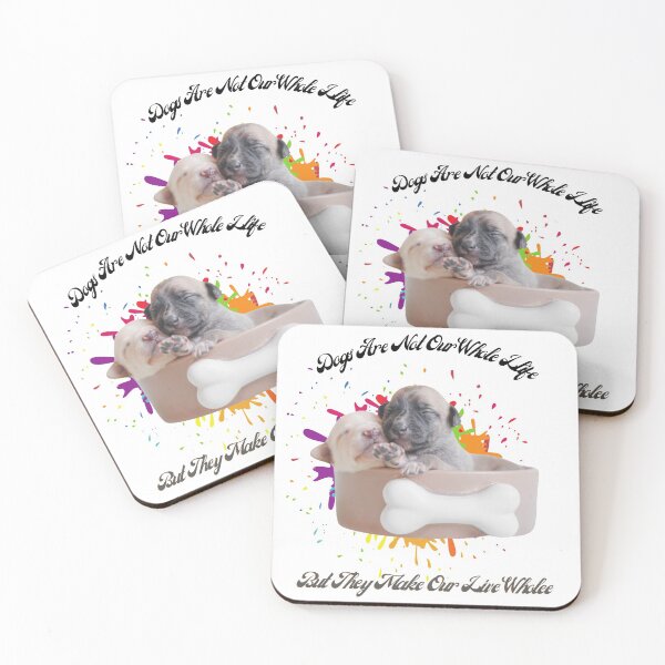 Item preview, Dogs Are Not Our Whole Life But They Make Our Live Whole designed and sold by nuvalonstyles.