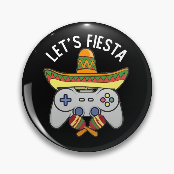 Item preview, Video Gamer Cinco De Mayo Funny Gaming Controller Mexican Sombrero Let's Fiesta  designed and sold by alenaz.