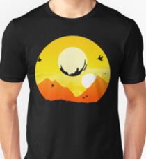 Camiseta ajustada Viajero exótico