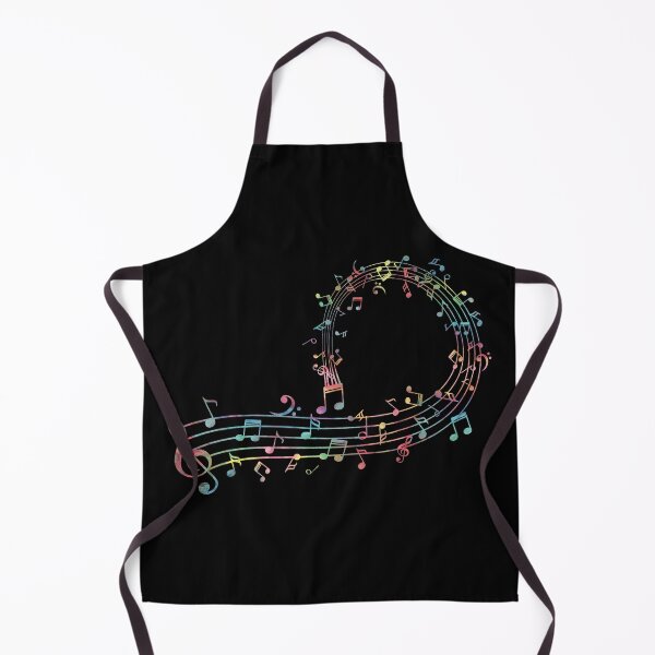 Item preview, Treble Clef And Music Notes On Staff designed and sold by Primroaddesigns.