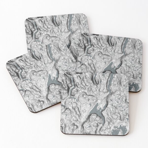 Item preview, Contour Map of the Oslo Region designed and sold by Henrik Gulliksen Schüller.