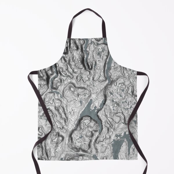 Item preview, Contour Map of the Oslo Region designed and sold by Henrik Gulliksen Schüller.