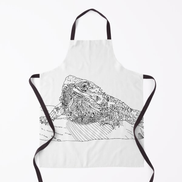 Item preview, Colour-in Bearded Lizard designed and sold by ClosLineDesigns.