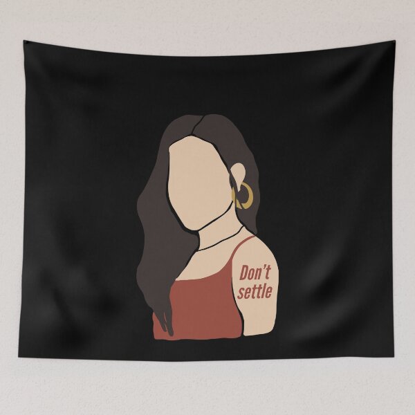 Item preview, DONT SETTLE, gaslight gatekeep girlboss	 designed and sold by Happy  Soul Store.