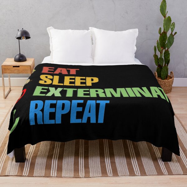 Item preview, Eat sleep repeat - funny exterminator  designed and sold by SidTastic .