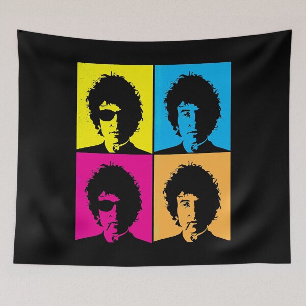 Item preview, Vintage Bob Dylan's Face Design Music Fans Men Women designed and sold by HollinsLyricTee.
