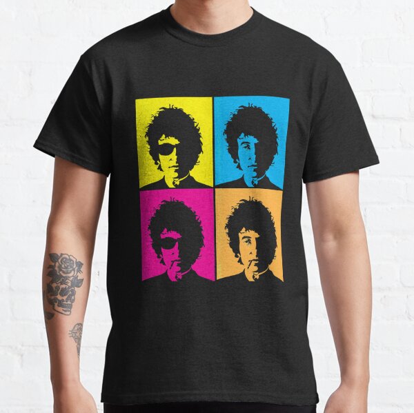 Vintage Bob Dylan's Face Design Music Fans Men Women Classic T-Shirt