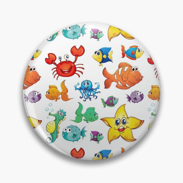 Item preview, Fish cartoon -Undersea life designed and sold by Little Art Gallery.