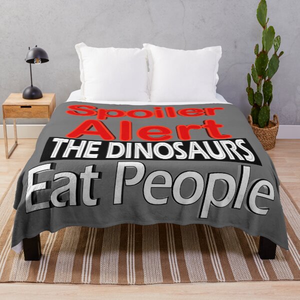 Item preview, Spoiler Alert The Dinosaurs Eat People designed and sold by toddbrooney.