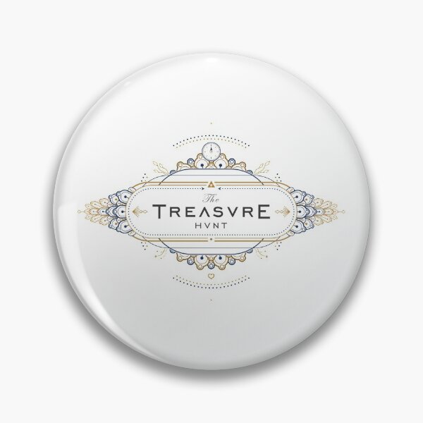 Item preview, The Treasure Hunt, decorative badge designed and sold by artbythewalls.