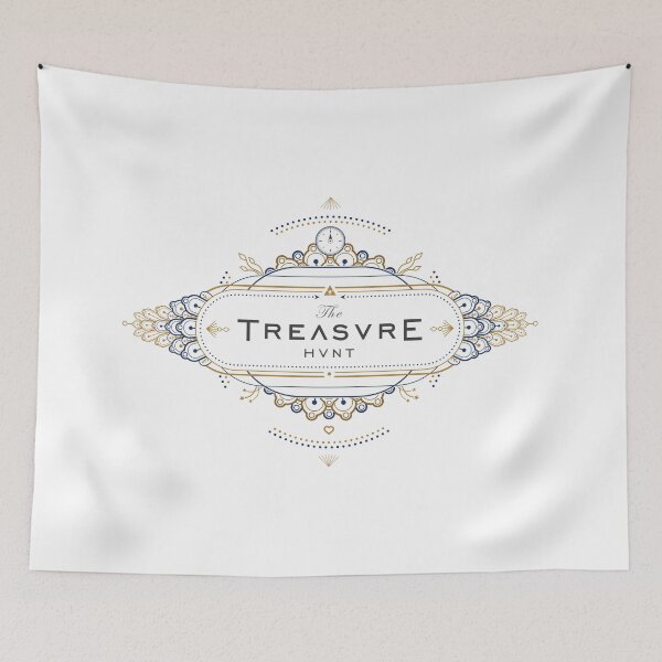 Item preview, The Treasure Hunt, decorative badge designed and sold by artbythewalls.