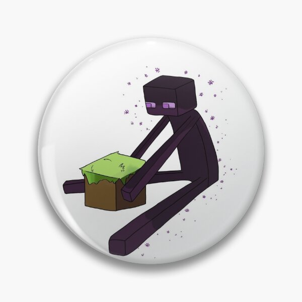Artikelvorschau, Enderman mit Grasblock entworfen und verkauft von AQUArain.