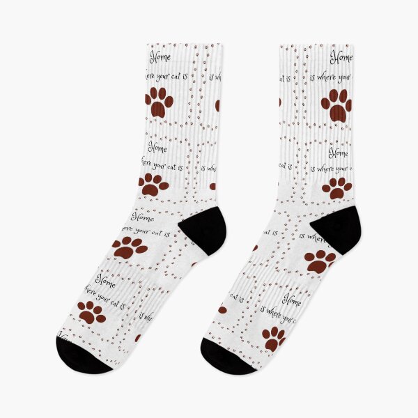 Item preview, Home Is Where Your Cat Is designed and sold by SirajDecors.