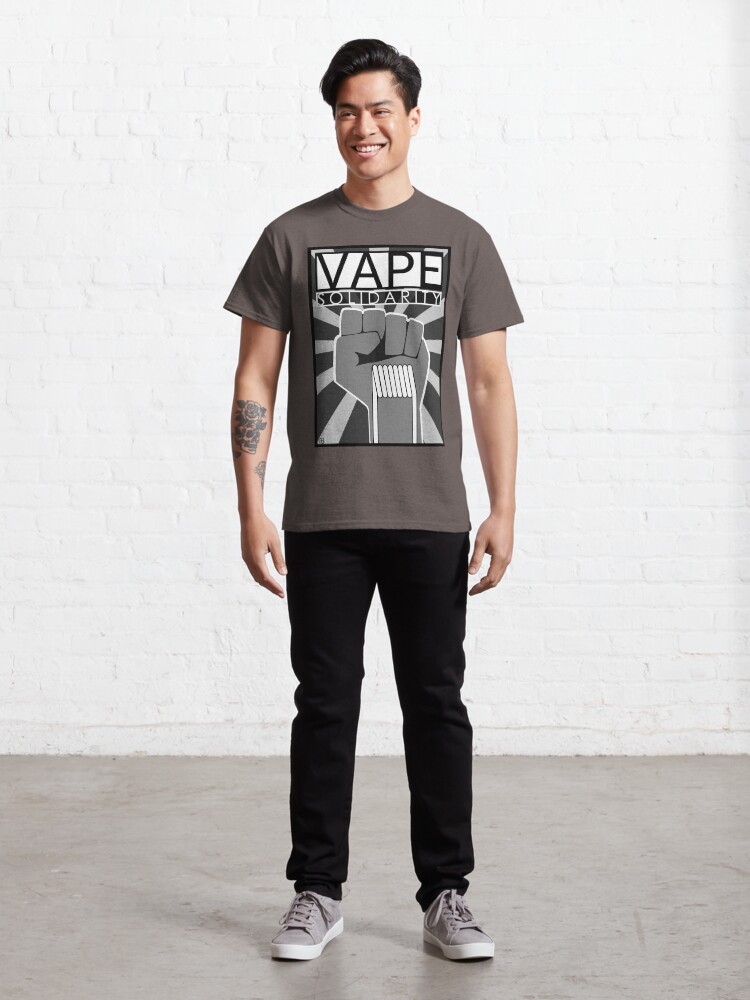 T-shirt classique ''Vape (Solidarité)' : autre vue
