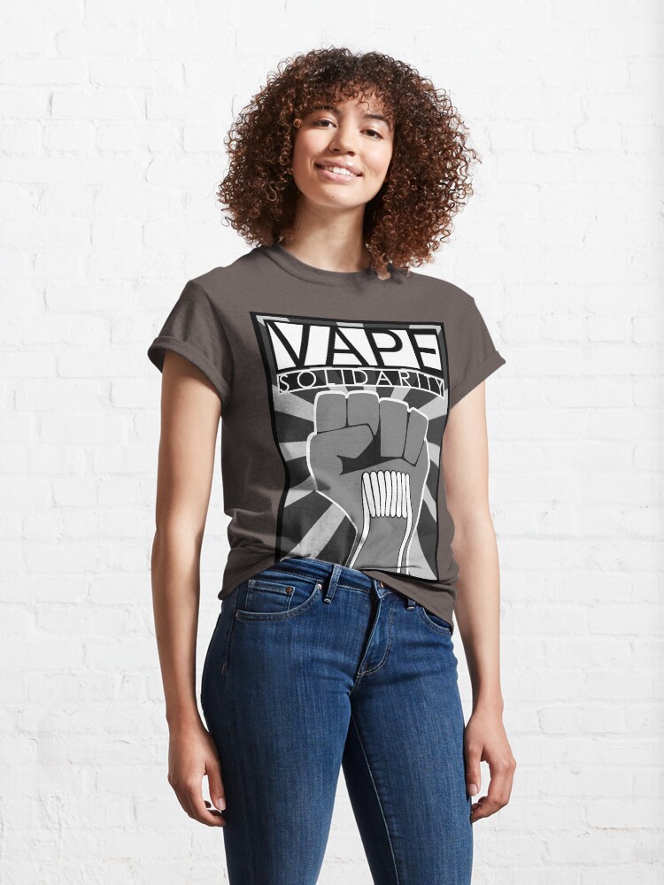T-shirt classique ''Vape (Solidarité)' : autre vue