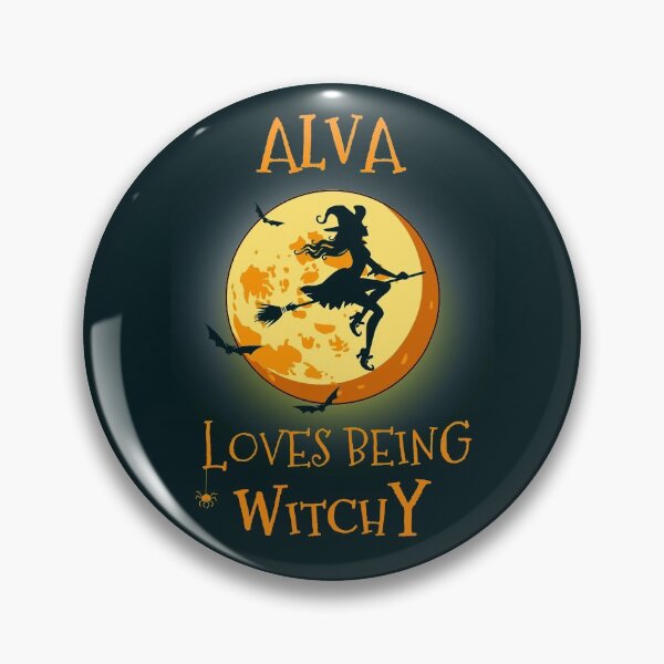 Item preview, Alva loves being witchy designed and sold by SidTastic .