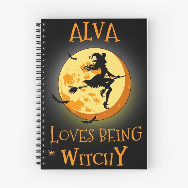 Item preview, Alva loves being witchy designed and sold by SidTastic .