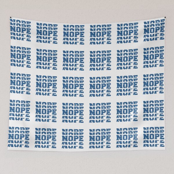 Item preview, NOPE (blue) designed and sold by planDpromotions.