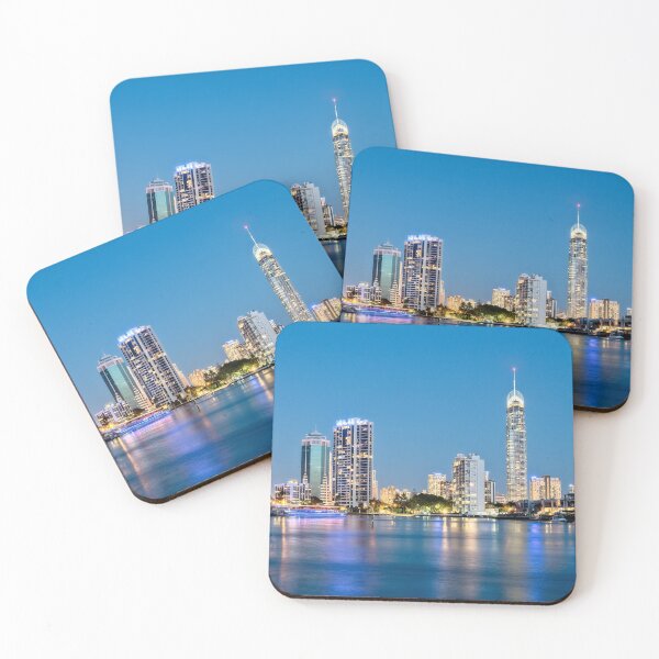 Item preview, Gold Coast Australia City Skyline designed and sold by Catherine Reading.