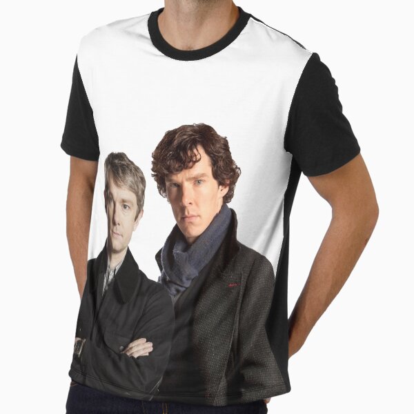 BBC Sherlock- John And Sherlock Graphic T-Shirt