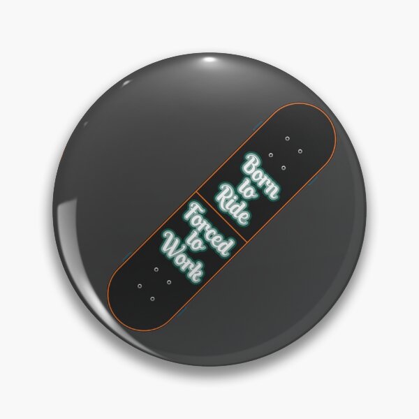 Item preview, Skateboarding - Born to ride, forced to work - Tileing pattern designed and sold by BRU Design.
