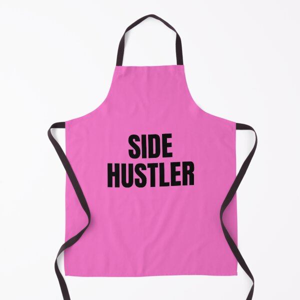 Item preview, Side Hustler - black text on pink designed and sold by katiekendall.