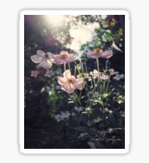 In a Country Garden Sticker