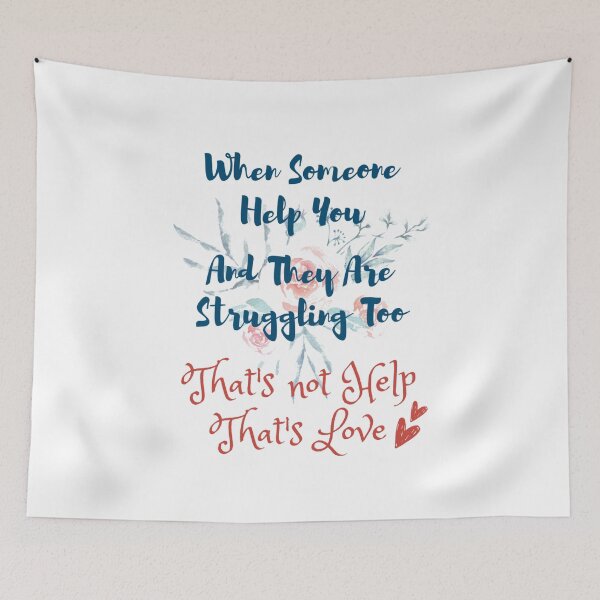 Item preview, When Someone Help You designed and sold by SirajDecors.