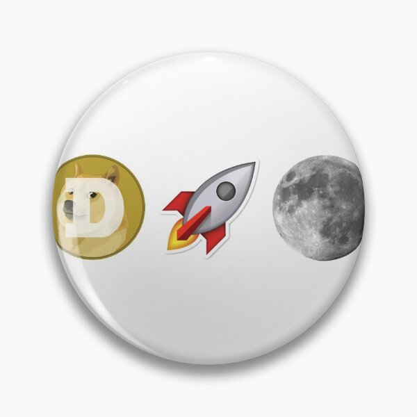 Artikelvorschau, Dogecoin Rocket Moon entworfen und verkauft von NathanCLife.