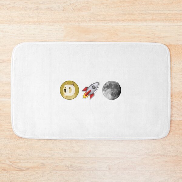Item preview, Dogecoin Rocket Moon designed and sold by NathanCLife.