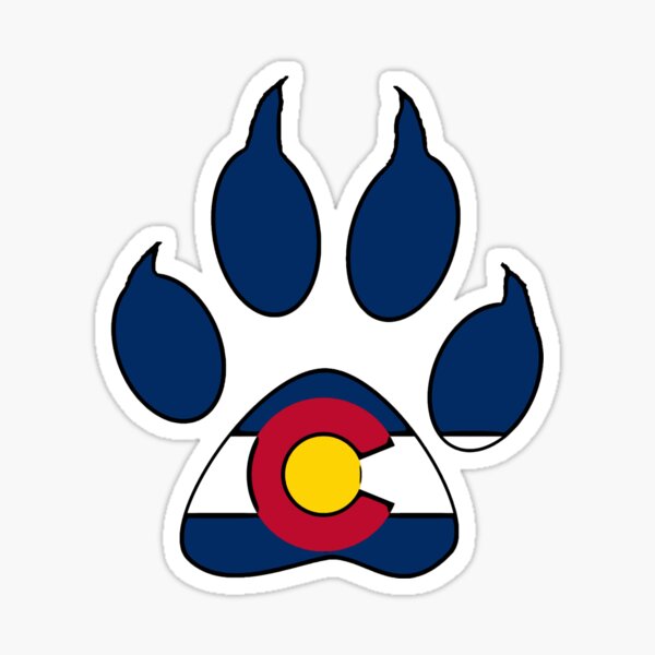 Colorado Flag Bear Stickers Redbubble