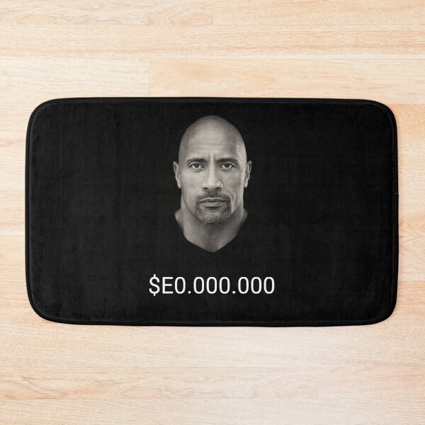 Item preview, Dwayne "The Rock" Johnson CEO Million designed and sold by Design-model.