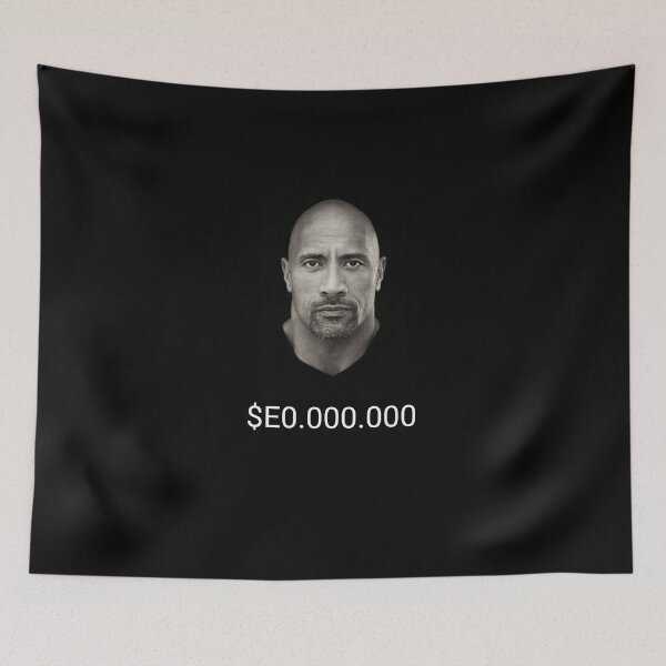 Item preview, Dwayne "The Rock" Johnson CEO Million designed and sold by Design-model.