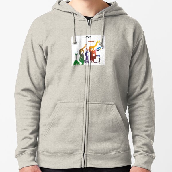 Colorful Zipped Hoodie