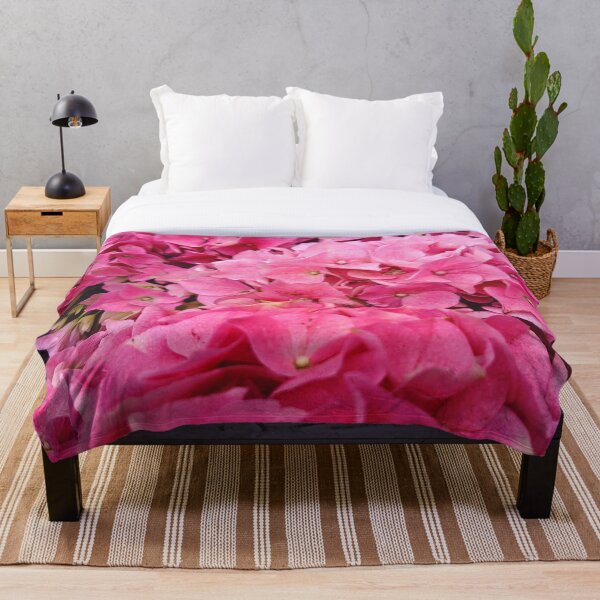 Item preview, Flowers Pink Hydrangea Floral Nature Romantic designed and sold by Wizardofpizza.