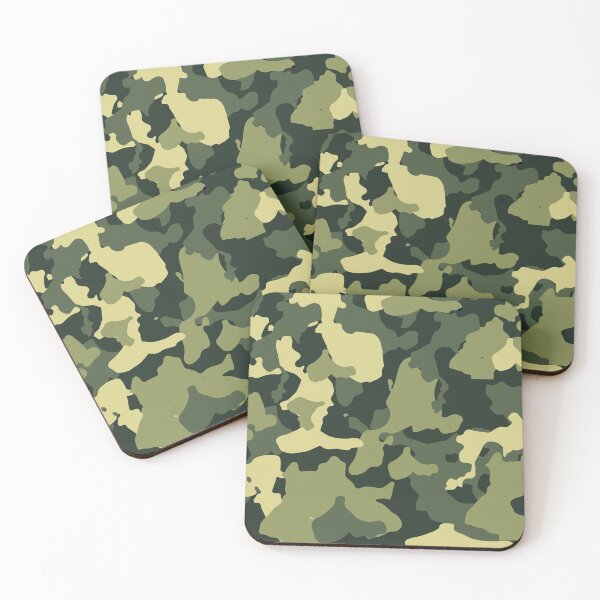 Item preview, Green camouflage background designed and sold by TJprint.