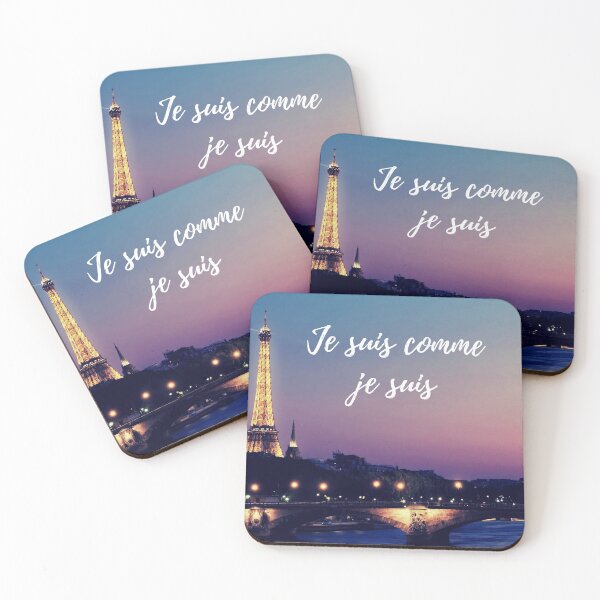 Item preview, I am what I am - popular french quotes theme gifts  designed and sold by RebelliousRosee.