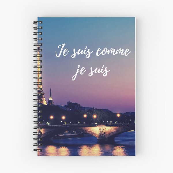 Item preview, I am what I am - popular french quotes theme gifts  designed and sold by RebelliousRosee.