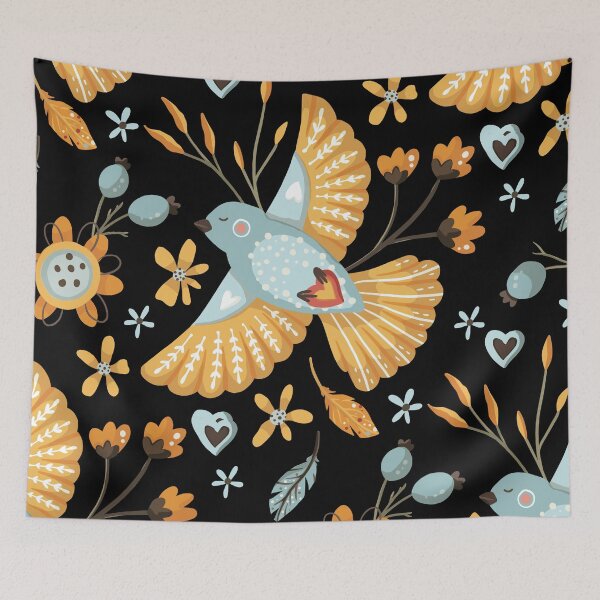 Item preview, Springtime Bird and Flowers  designed and sold by WOW TeesAndThings.