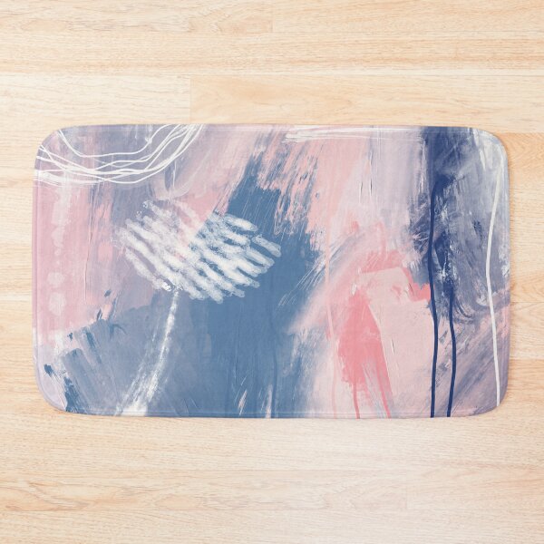 Item preview, Abstract Freeform Blush, Blue and White designed and sold by Cato99.